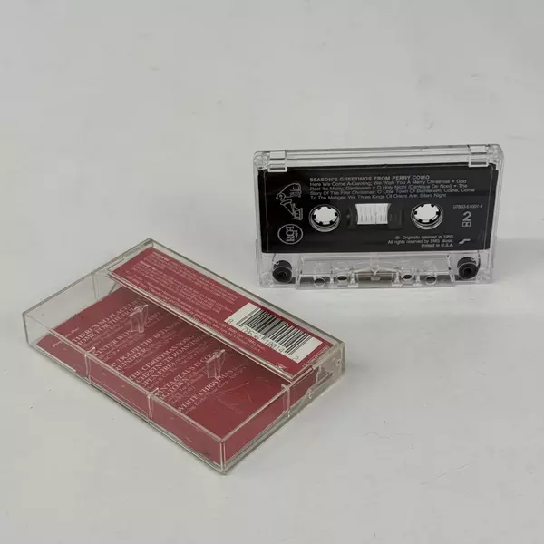 Season's Greetings From Perry Como Cassette BMG Music Originally Recorded 1959