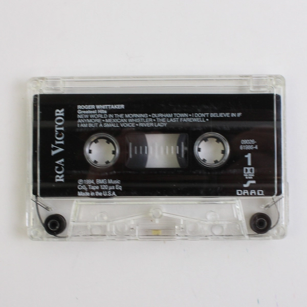 Roger Wittaker Greatest Hits RCA Victor 1994 Cassette