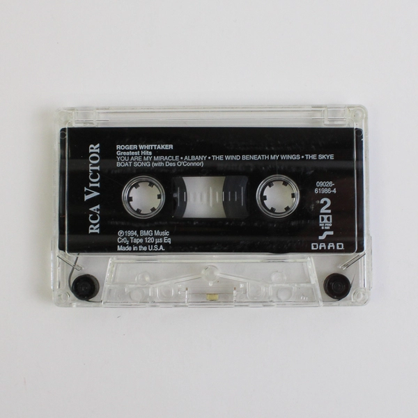 Roger Wittaker Greatest Hits RCA Victor 1994 Cassette
