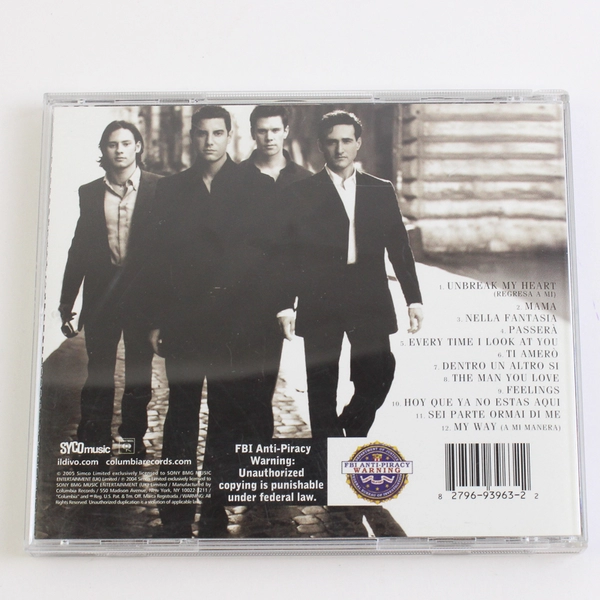 Il Divo By Il Divo (CD 2004, Columbia Records)