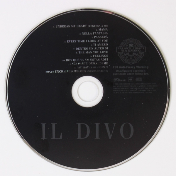 Il Divo By Il Divo (CD 2004, Columbia Records)
