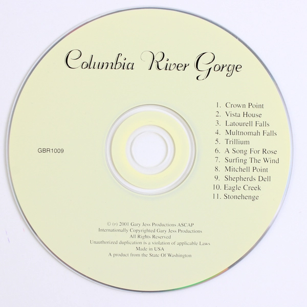 Columbia River Gorge By Gary Jess (CD 2001, Jess Productions, Signed)