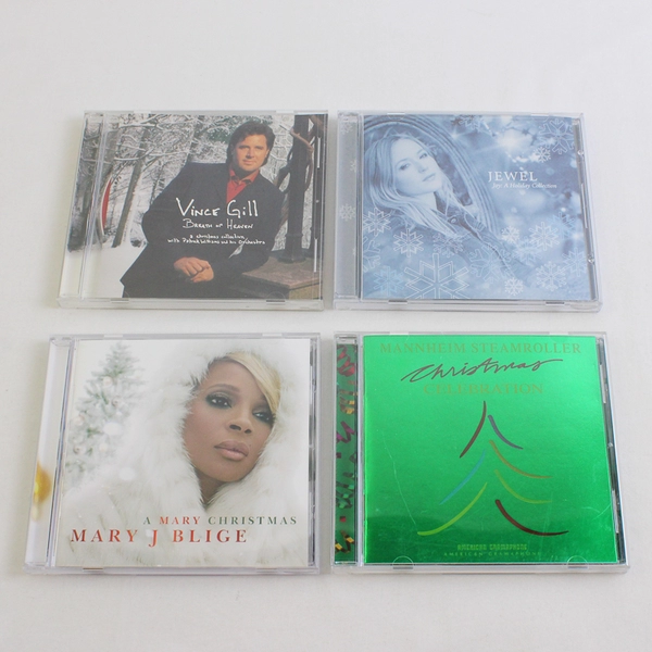 Lot of 4 Christmas CD's By Several Artists