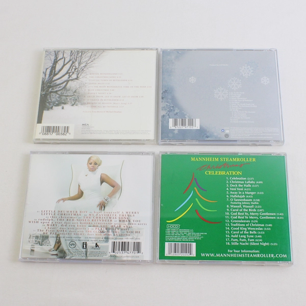 Lot of 4 Christmas CD's By Several Artists