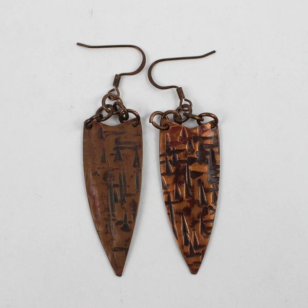 Lot of 5 Pairs Mixed Metal and Beaded Boho-Style Dangle Drop Earrings