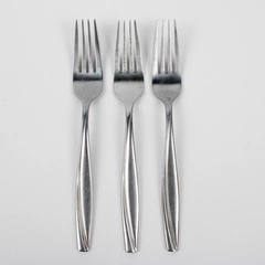 Lot Of 3 Oneida Silver Camlynn Cleo (Stainless) Flatware Dinner Forks 8.25" Long