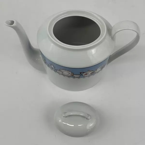 Apilco By Yves Deshoulieres Alice Porcelain Teapot Made In France