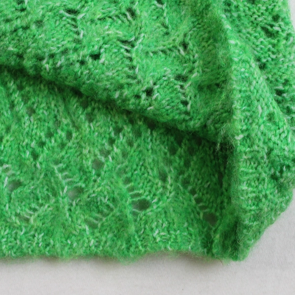 MNG Women's S Green Crochet Maxi Skirt