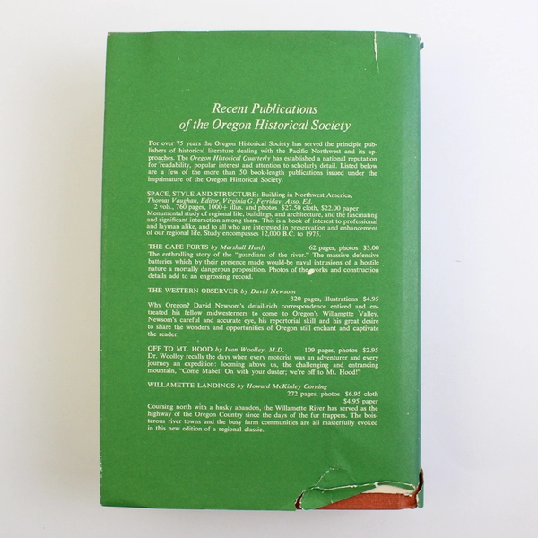 Oregon Geographic Names by Lewis A McArthur Revised Enlarged 1974 Hardcover DJ