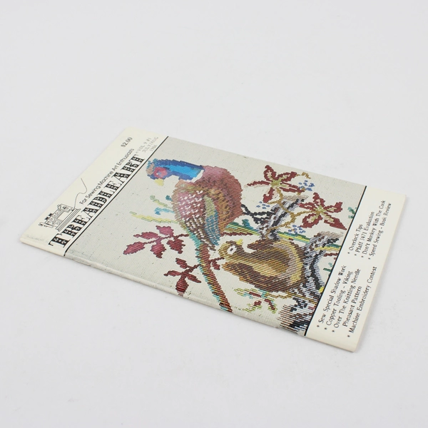 Vintage TreadleArt Magazine Volume 9 July/Aug 1986 Sewing Machine Art