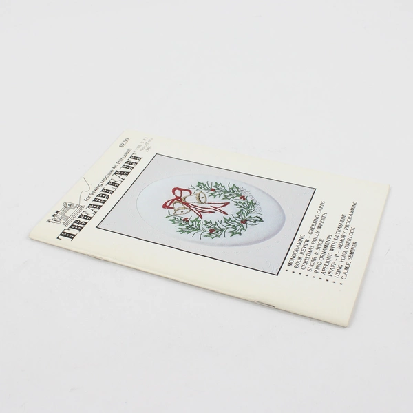 Vintage TreadleArt Magazine Volume 9 Nov/Dec 1986 Sewing Machine Art