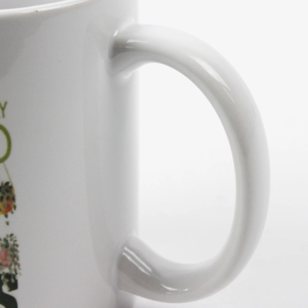 Unbranded "Yes I Really Do Need All These Plants" White Ceramic Mug 4" Tall