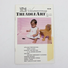 Vintage TreadleArt Magazine Volume 11 July/August 1988 Sewing Machine Art