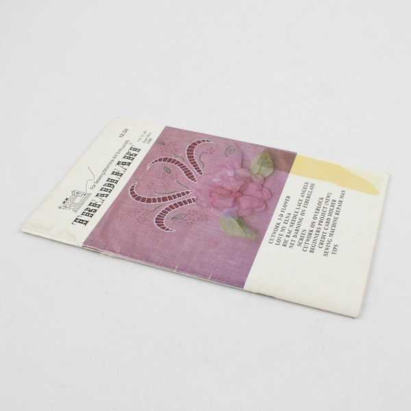 Vintage TreadleArt Magazine Volume 11 Sept/Oct 1988 Sewing Machine Art