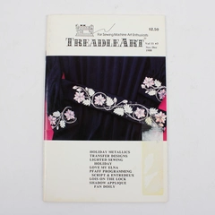 Vintage TreadleArt Magazine Volume 11 Nov/Dec 1988 Sewing Machine Art