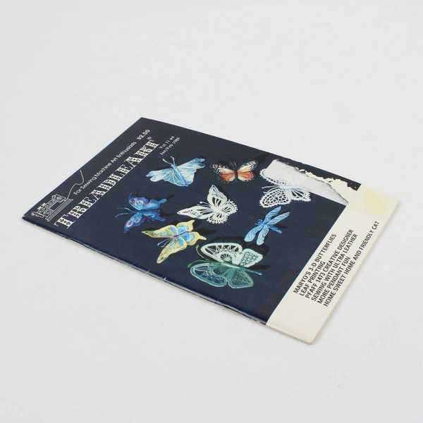 Vintage TreadleArt Magazine Volume 11 Jan/Feb 1989 Sewing Machine Art