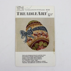 Vintage TreadleArt Magazine Volume 11 Mar/April 1989 Sewing Machine Art