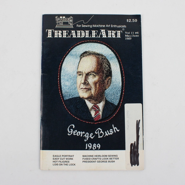 Vintage TreadleArt Magazine Volume 11 May/June 1989 Sewing Machine Art