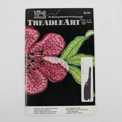 Vintage TreadleArt Magazine Volume 12 July/August 1989 Sewing Machine Art