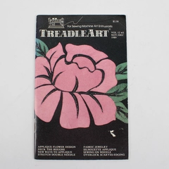 Vintage TreadleArt Magazine Volume 12 Nov/Dec 1989 Sewing Machine Art