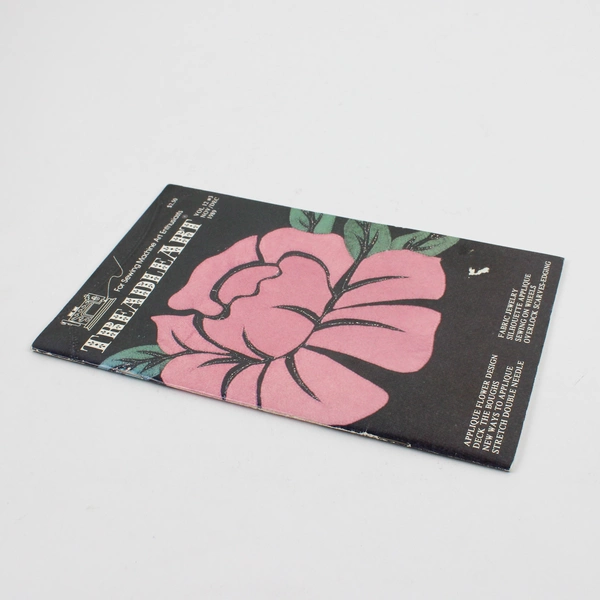 Vintage TreadleArt Magazine Volume 12 Nov/Dec 1989 Sewing Machine Art