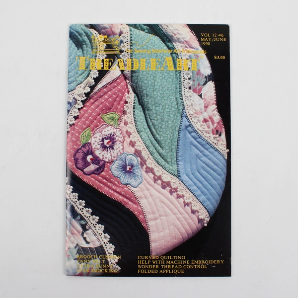 Vintage TreadleArt Magazine Volume 12 May/June 1990 Sewing Machine Art