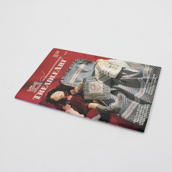 Vintage TreadleArt Magazine Volume 13 Nov/Dec 1990 Sewing Machine Art