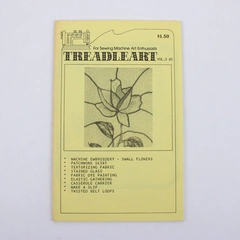 Vintage TreadleArt Magazine Volume 5 Sept/Oct 1982 Sewing Machine Art