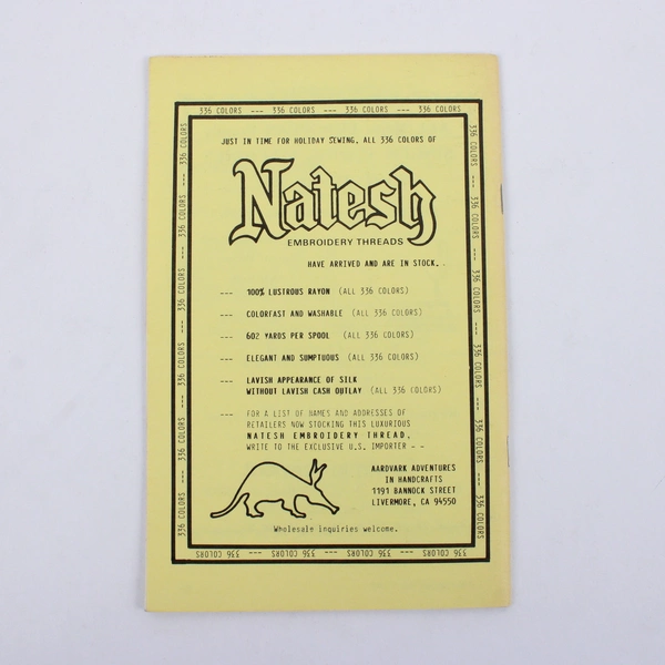 Vintage TreadleArt Magazine Volume 5 Sept/Oct 1982 Sewing Machine Art