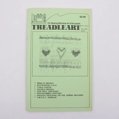 Vintage TreadleArt Magazine Volume 8 Nov/Dec 1985 Sewing Machine Art