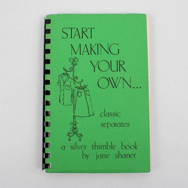 Vintage Lot of 2 Silver Thimble Books by Jane Shaner 1981 & 1982 Spiral Bound PB