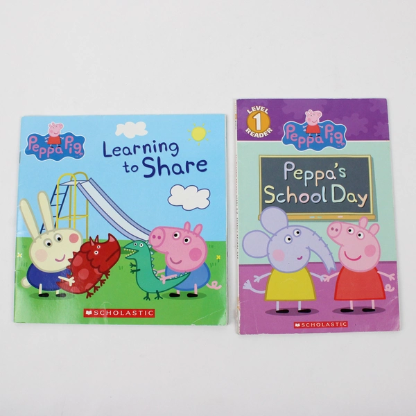 Lot of 2 Scholastic Peppa Pig Children's Books From the TV Series 2016 & 2018 PB
