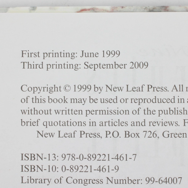 Nine Fruits of the Spirit by Robert Strand 2009 New Leaf Press Hardcover