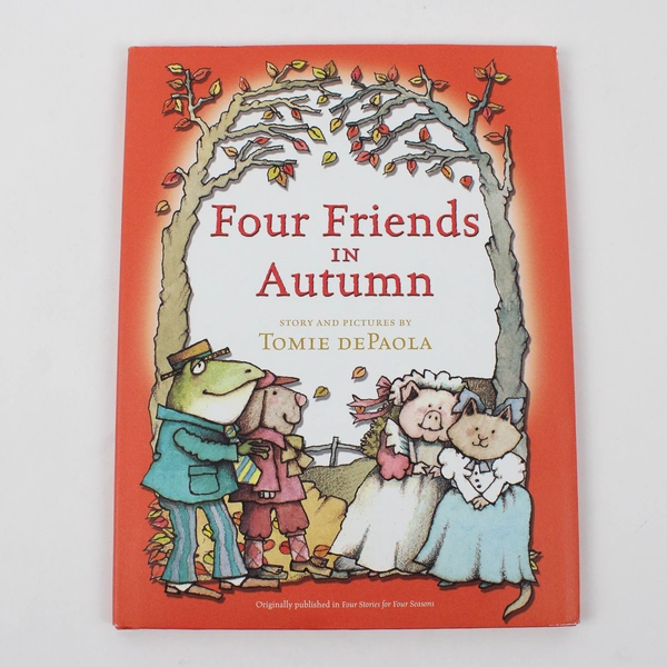 Four Friends in Autumn Picture Book Tomie dePaola 1977