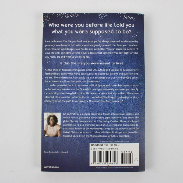 The Dream of You by Jo Saxton 2021 Trade Paperback