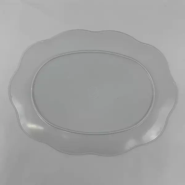 1998 Large Kathleen Parr McKenna Melamine Serving Tray With Butterflies Flowers