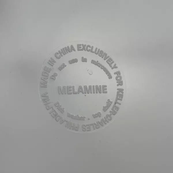 1998 Large Kathleen Parr McKenna Melamine Serving Tray With Butterflies Flowers