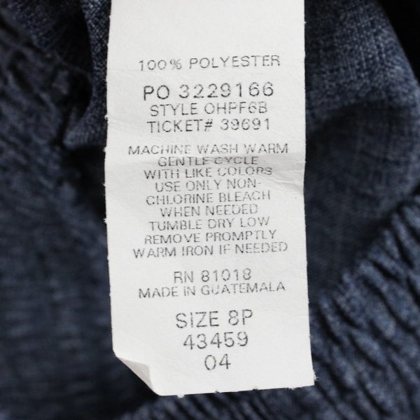 Merona Black Wool Blend Pea Coat Men's Size Medium