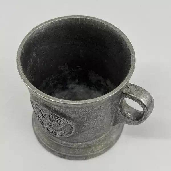 1976 Wilton Armetale United States Bicentennial 1776-1976 Pewter Shaving Mug