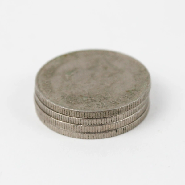 New Zealand 5 Cents 4 coins 1967, 1994 and Two 1997 