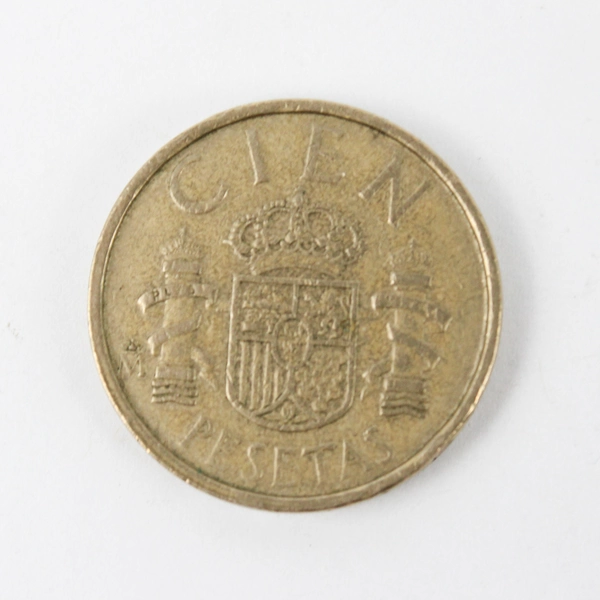 Spain 100 Pesetas 1985 Aluminum-Bronze Coin