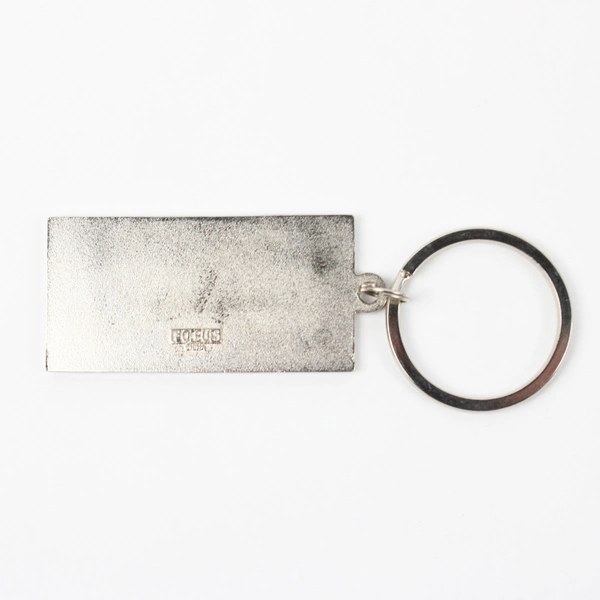 Blue Enamel Silver Logo Holland America Line Key Ring