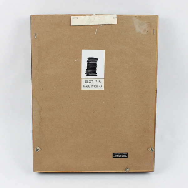 Hello Beautiful Wooden Shadow Box Wall Decor 11" x 14" FLAWED