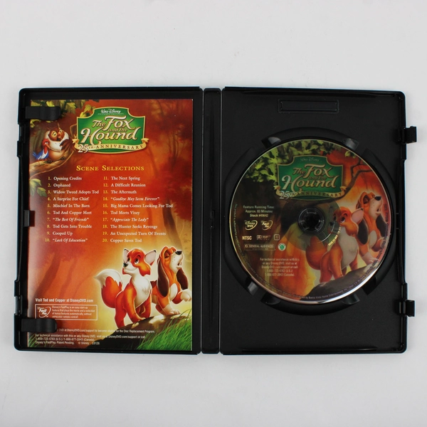 The Fox and the Hound DVD, 2006, 25th Anniversary Edition