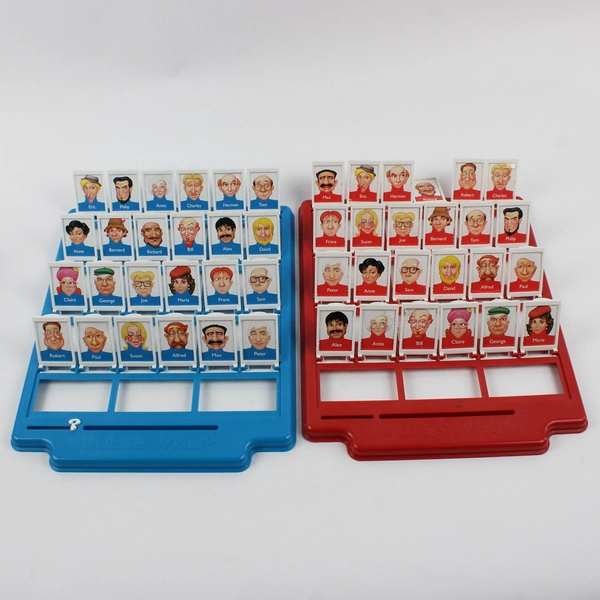 "Guess Who?" Mystery Face Board Game, 2018 Complete