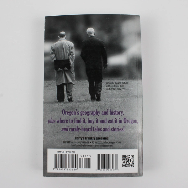 Gerry Frank's Oregon 2012 Paperback Signed Inscription And Photo 1st Edition