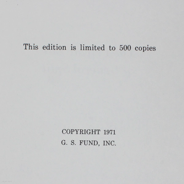 The Privat Life of General Split by Gustave Sokol 1971 HC Signed Inscription