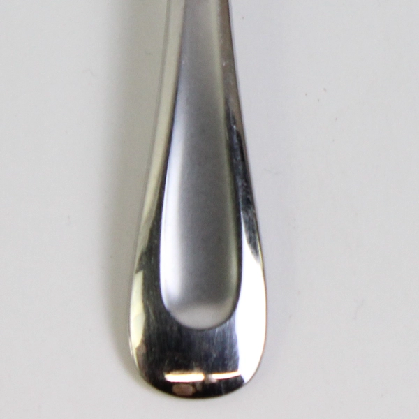 Oneida Satin Sand Dune 4 Piece Set Oval Soup Spoons 6.75 Inches Frosted Indent