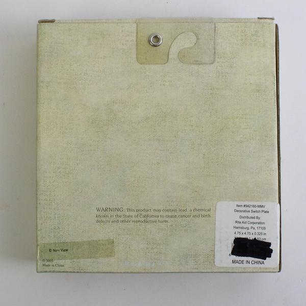 Rite Aid Co Decorative Double Light Switch Cover Chateau Gastan 2005