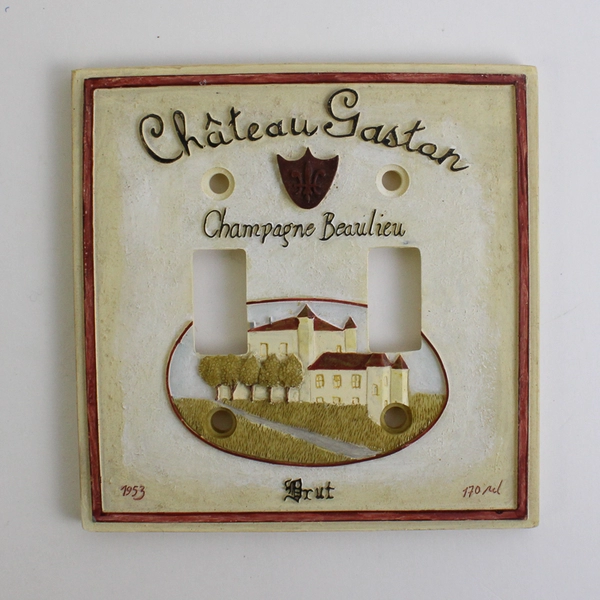 Rite Aid Co Decorative Double Light Switch Cover Chateau Gastan 2005